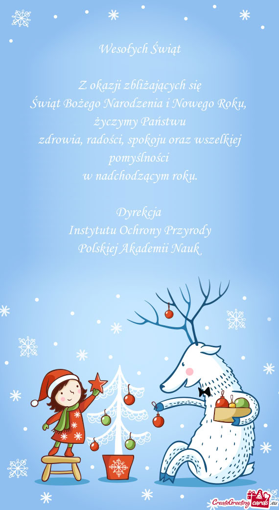 Zdrowia, radości, spokoju oraz wszelkiej pomyślności