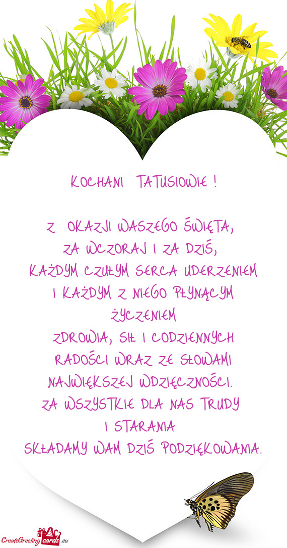 ZDROWIA, SIŁ I CODZIENNYCH