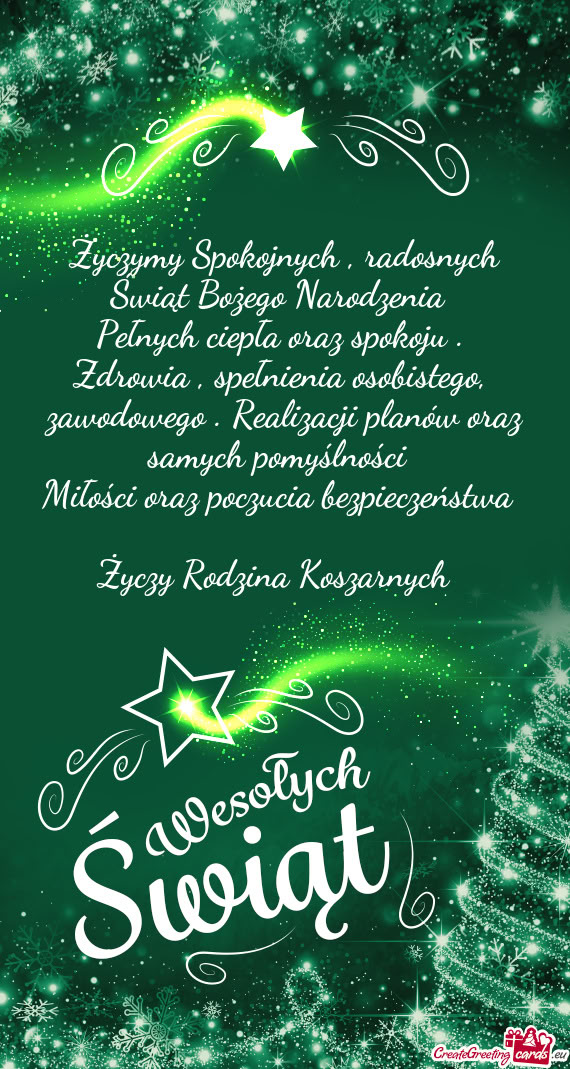 Zdrowia , spełnienia osobistego, zawodowego . Realizacji planów oraz samych pomyślności🥰