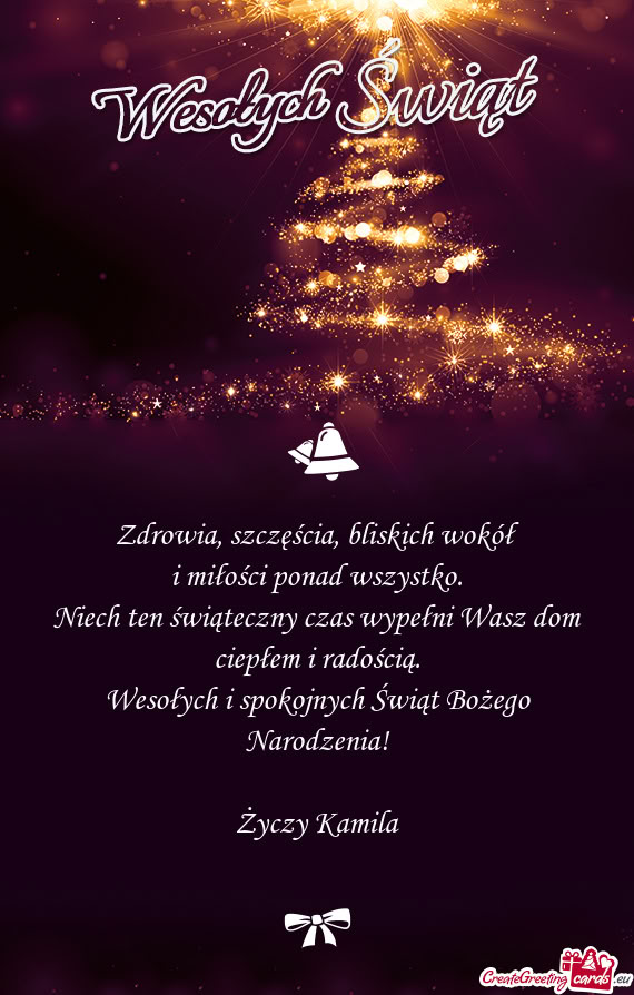 Zdrowia, szczęścia, bliskich wokół