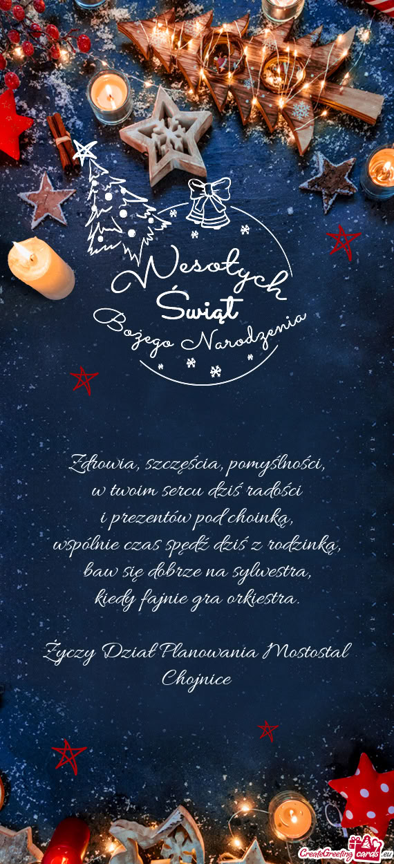 Zdrowia, szczęścia, pomyślności,  w twoim sercu dziś radości  i