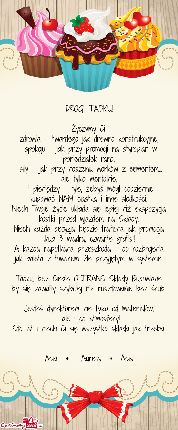 Zdrowia – twardego jak drewno konstrukcyjne
