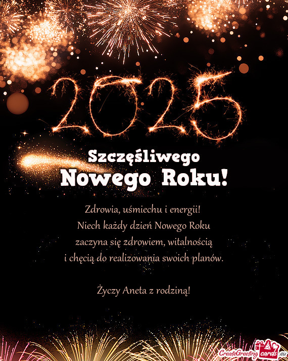 Zdrowia, uśmiechu i energii