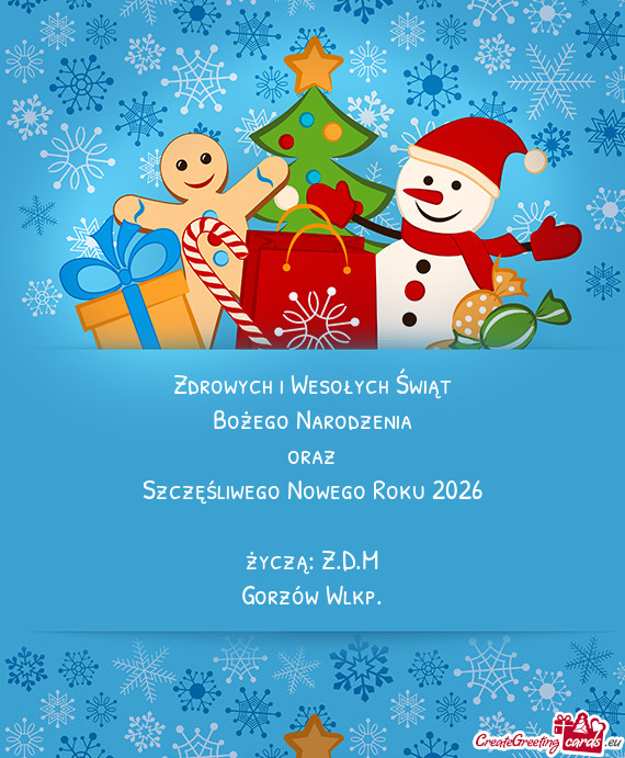 Zdrowych i Wesołych Świąt Bożego Narodzenia oraz Szczęśliwego Nowego Roku 2026 życzą