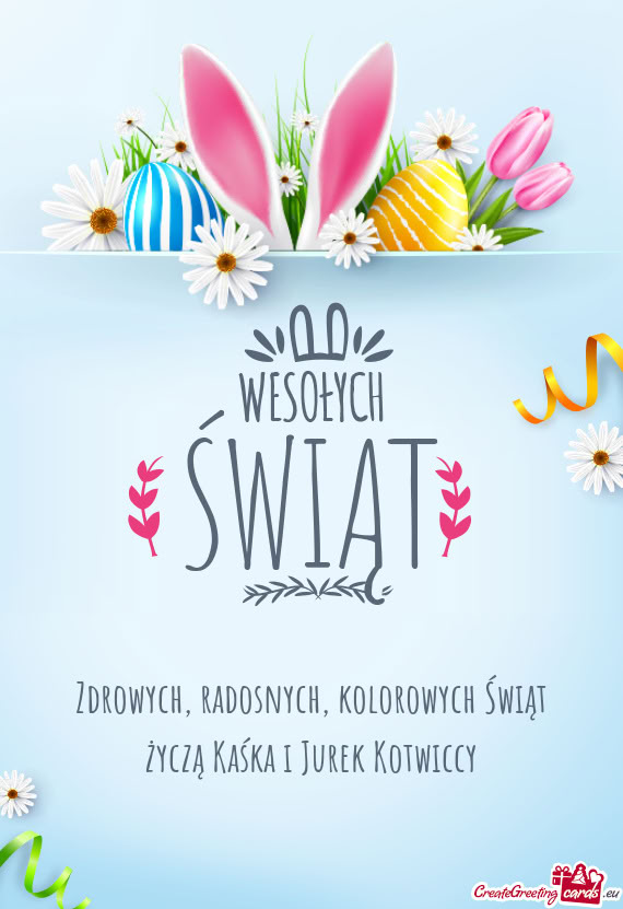 Zdrowych, radosnych, kolorowych Świąt