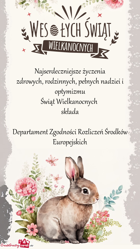 Zdrowych, rodzinnych, pełnych nadziei i optymizmu