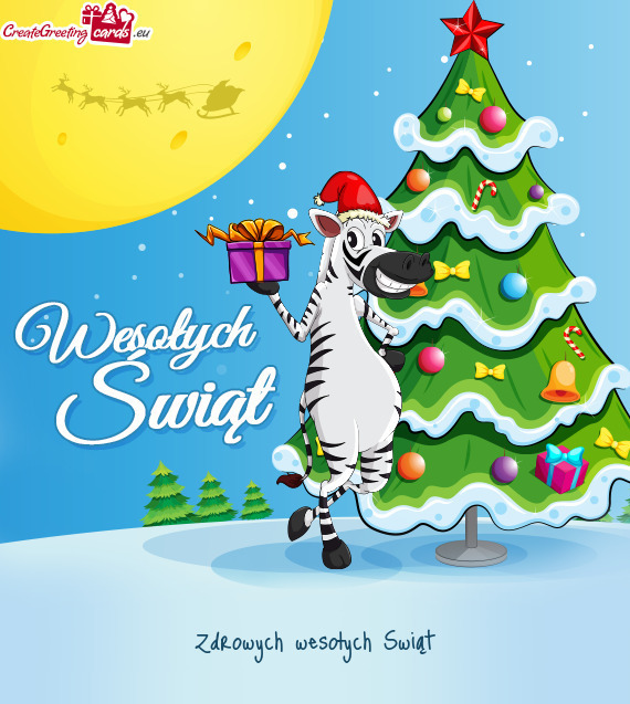 Zdrowych wesołych Swiąt