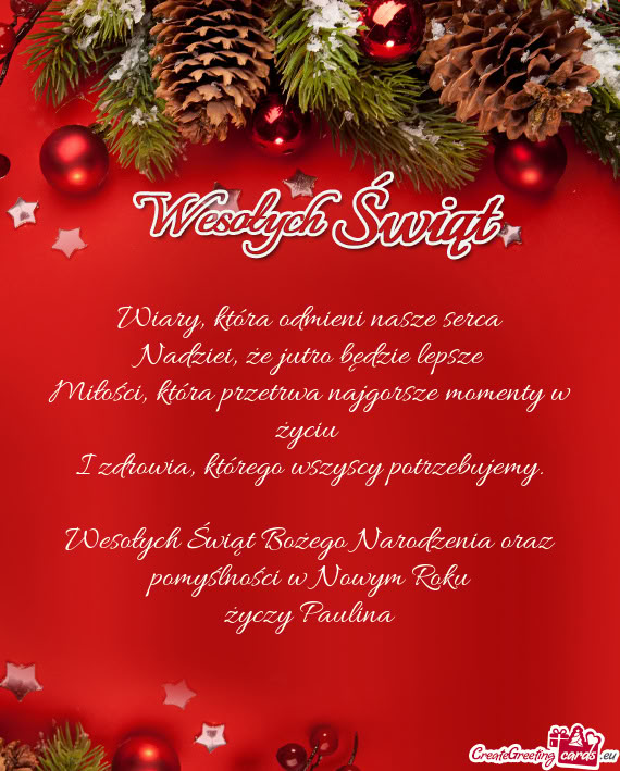 Że jutro będzie lepsze Miłości