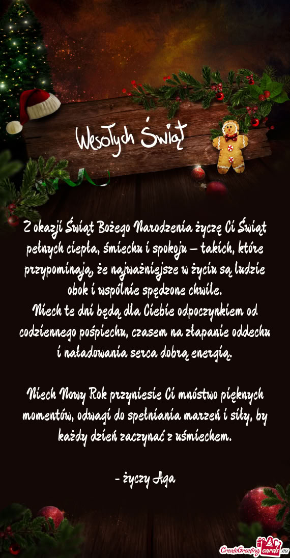 Że najważniejsze w życiu są ludzie obok i wspólnie spędzone chwile