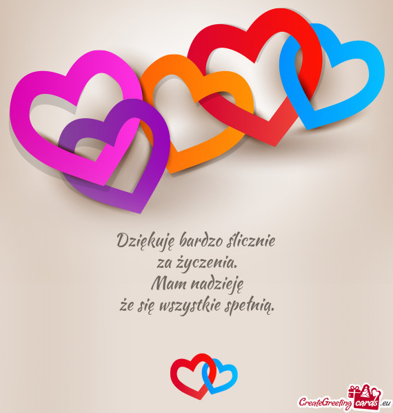 Że się wszystkie spełnią