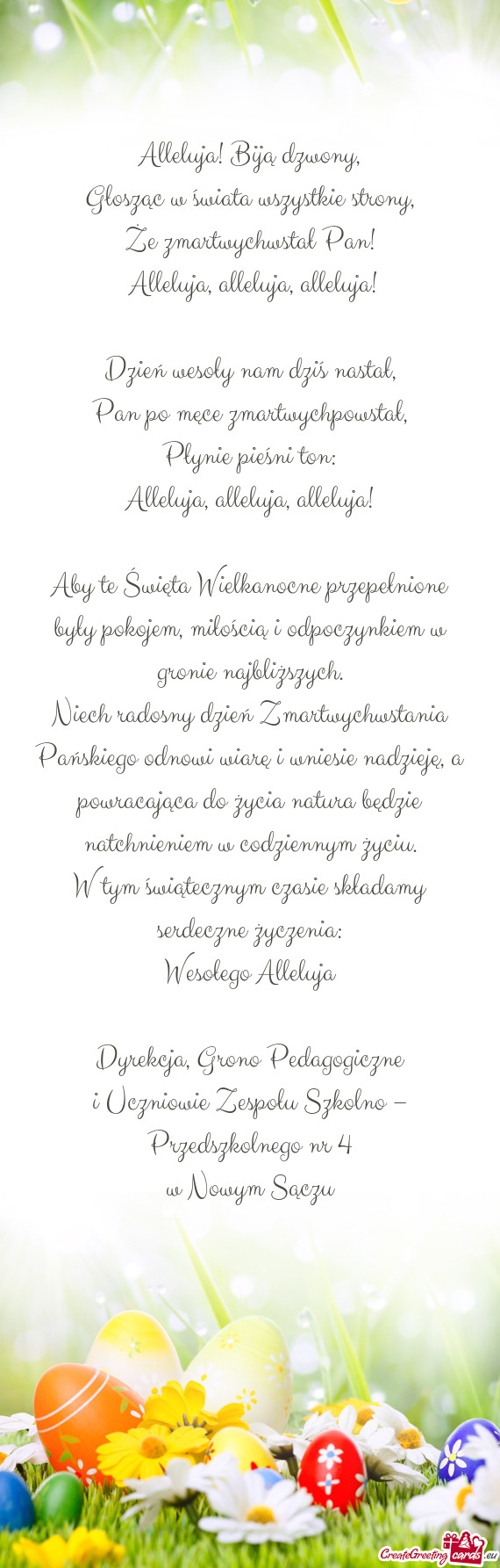 Że zmartwychwstał Pan