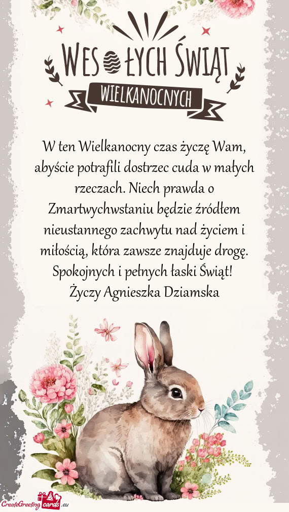 Ze znajduje drogę. Spokojnych i pełnych łaski Świąt