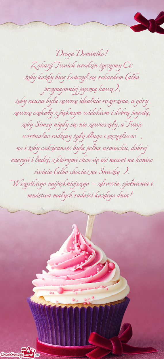 Żeby każdy bieg kończył się rekordem (albo przynajmniej pyszną kawą)