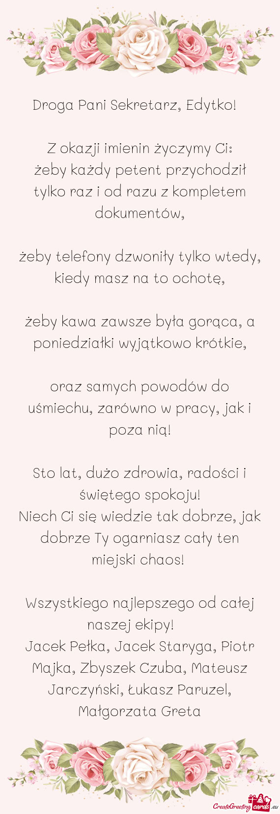 Żeby każdy petent przychodził tylko raz i od razu z kompletem dokumentów