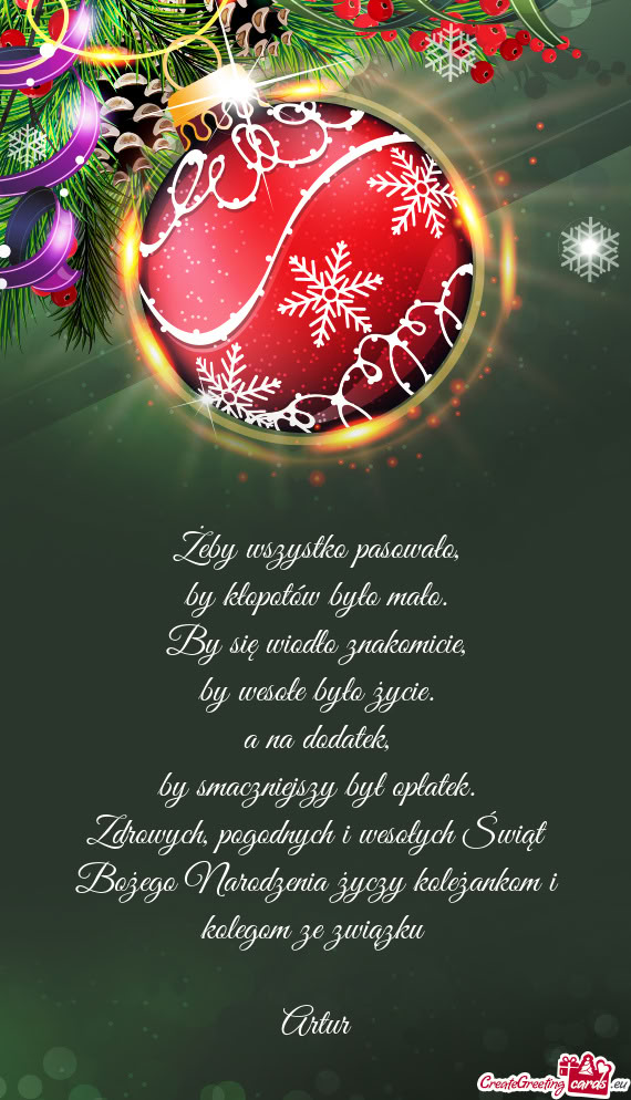 Żeby wszystko pasowało