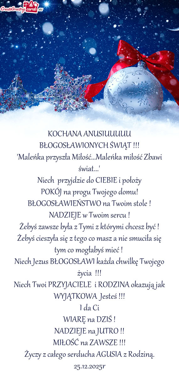 Żebyś zawsze była z Tymi z którymi chcesz być