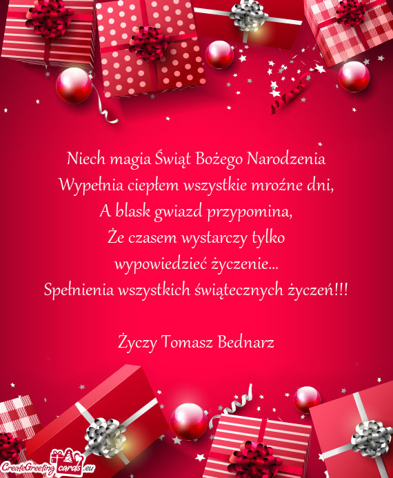 Zeń!!! Tomasz Bednarz