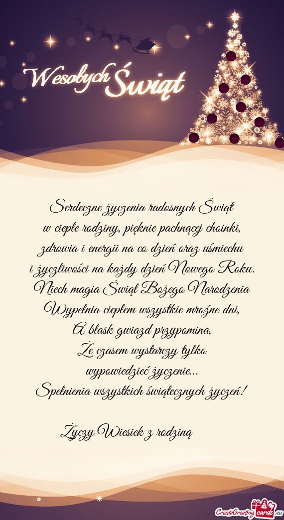 Zeń!  Wiesiek z rodziną ❤️