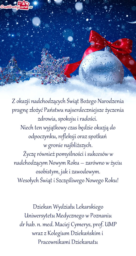 Zenia zdrowia, spokoju i radości