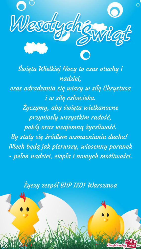 Zespół BHP IZ01 Warszawa