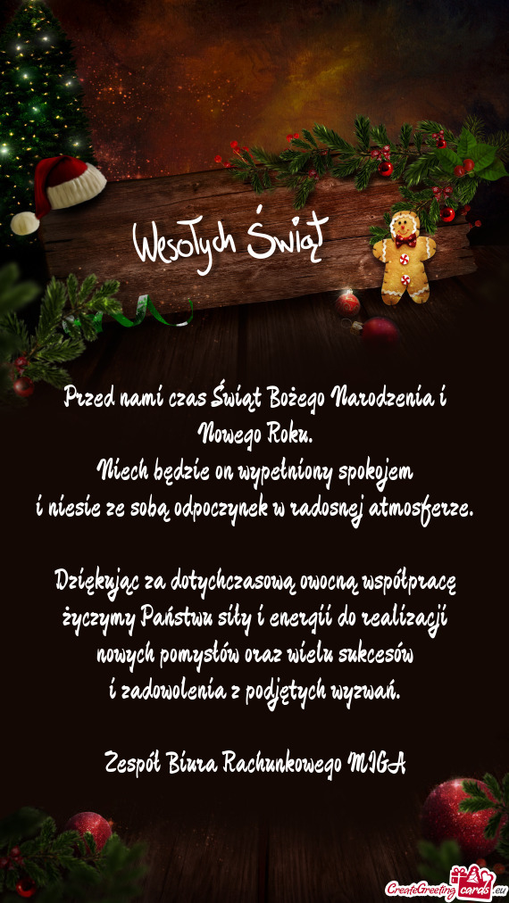 Zespół Biura Rachunkowego MIGA