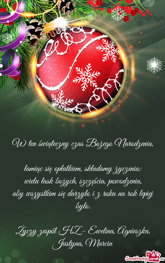 Zespół HZ - Ewelina, Agnieszka, Justyna, Marcin