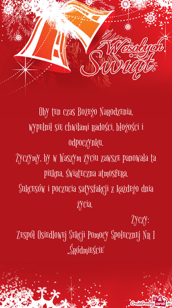 Zespół Osiedlowej Sekcji Pomocy Społecznej Nr 1 „Śródmieście”