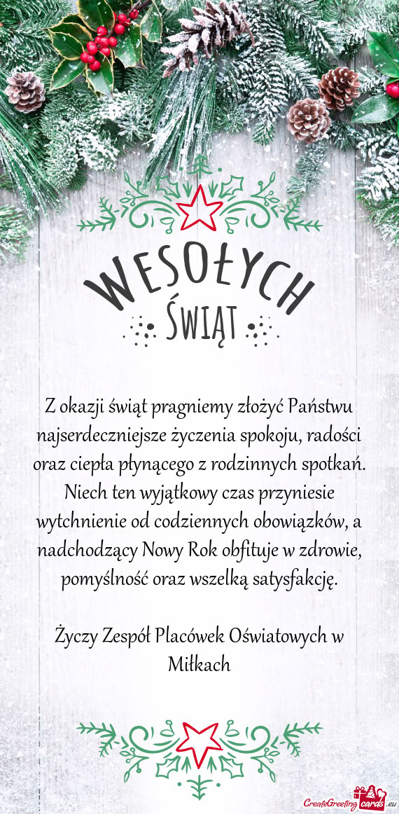 Zespół Placówek Oświatowych w Miłkach