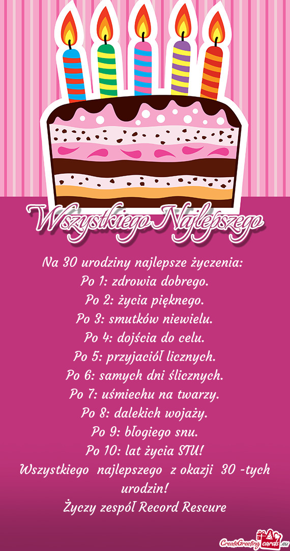 Zespół Record Rescure