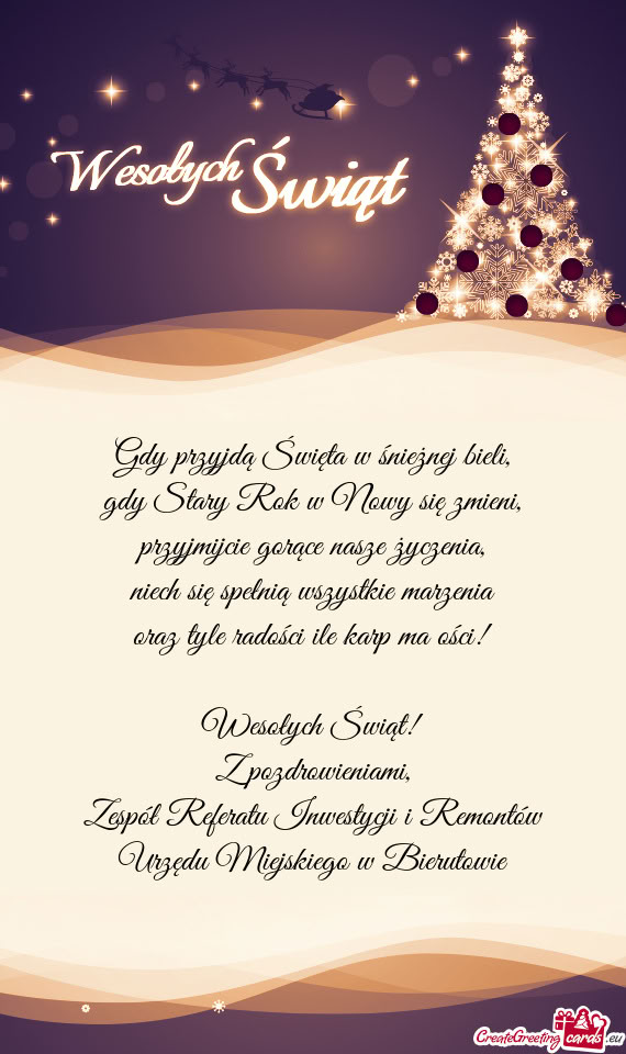 Zespół Referatu Inwestycji i Remontów Urzędu Miejskiego w Bierutowie