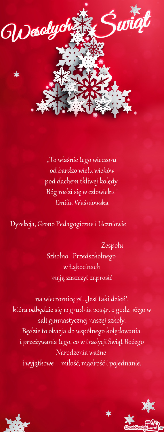 Zespołu Szkolno–Przedszkolnego