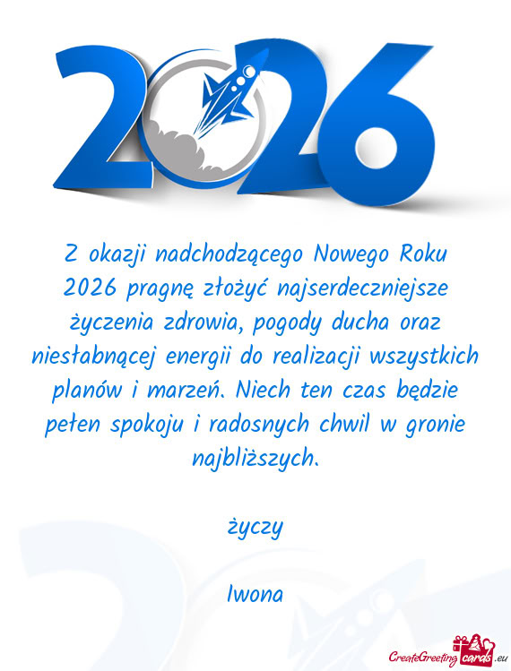 Zie pełen spokoju i radosnych chwil w gronie najbliższych