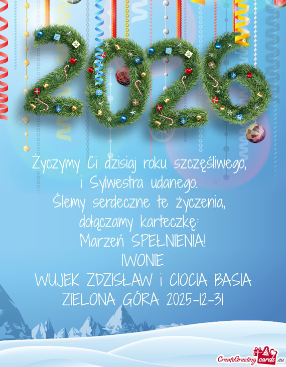 ZIELONA GÓRA 2025-12-31