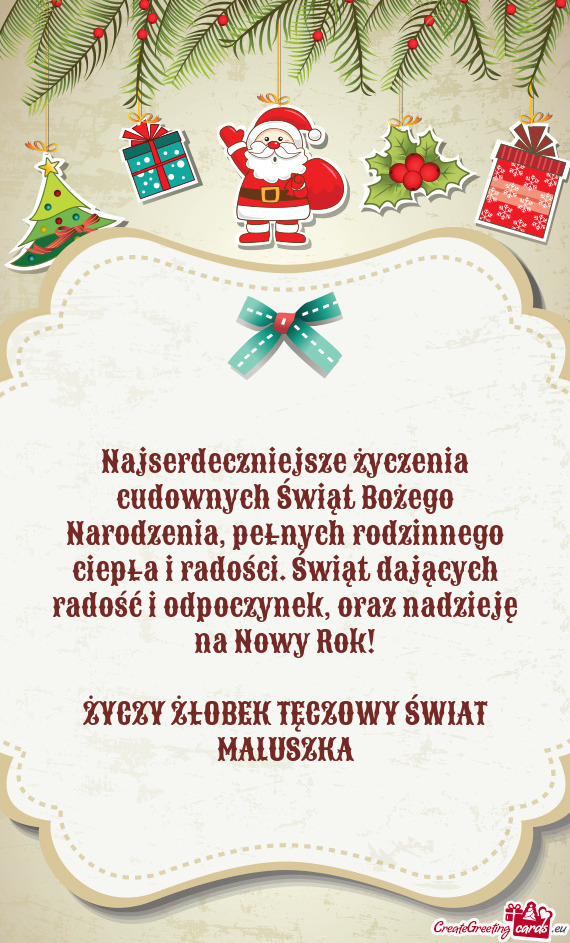 ŻŁOBEK TĘCZOWY ŚWIAT MALUSZKA