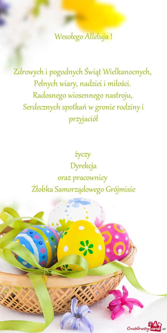 Żłobka Samorządowego Grójmisie