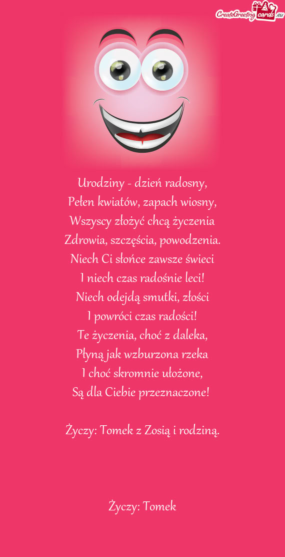 Złości I powróci czas radości! Te życzenia