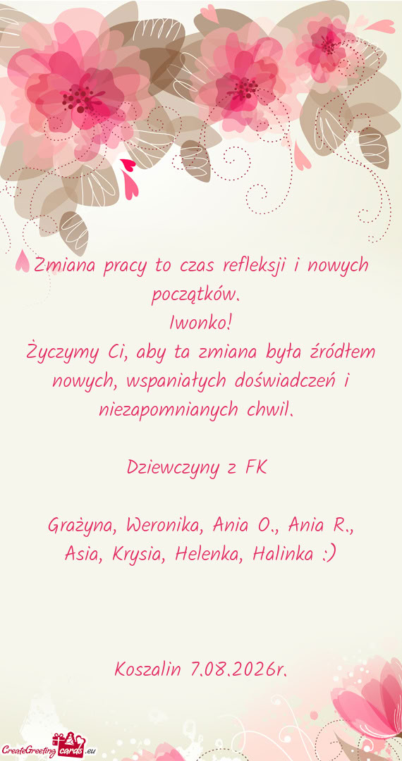 Zmiana pracy to czas refleksji i nowych początków
