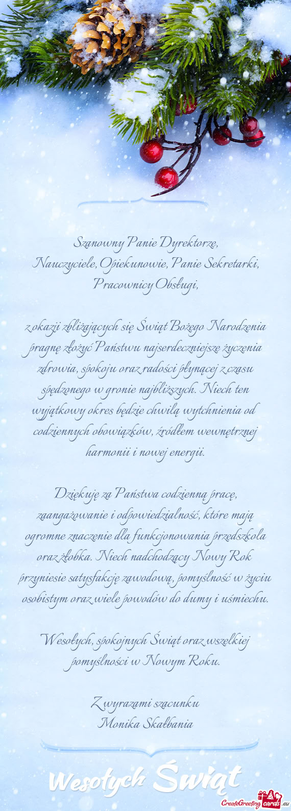 Znej harmonii i nowej energii