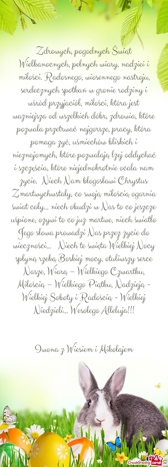 Żniejsza od wszelkich dóbr, zdrowia, które pozwala przetrwać najgorsze, pracy, która pomaga ży