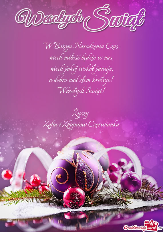 Zofia i Zbigniew Czerwionka