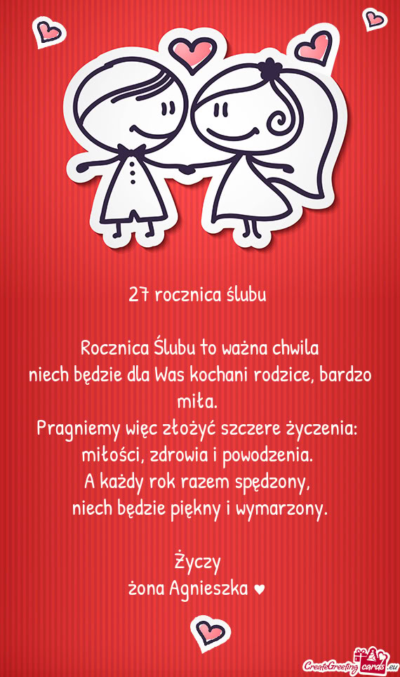 Żona Agnieszka ♥️