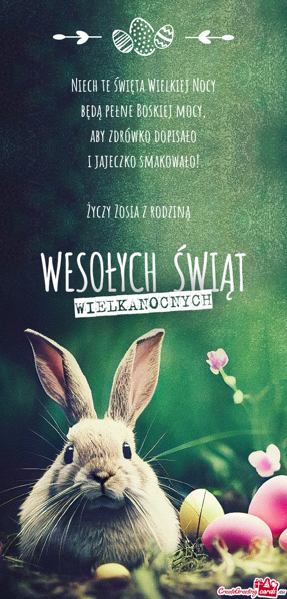 Zosia z rodziną 🐣