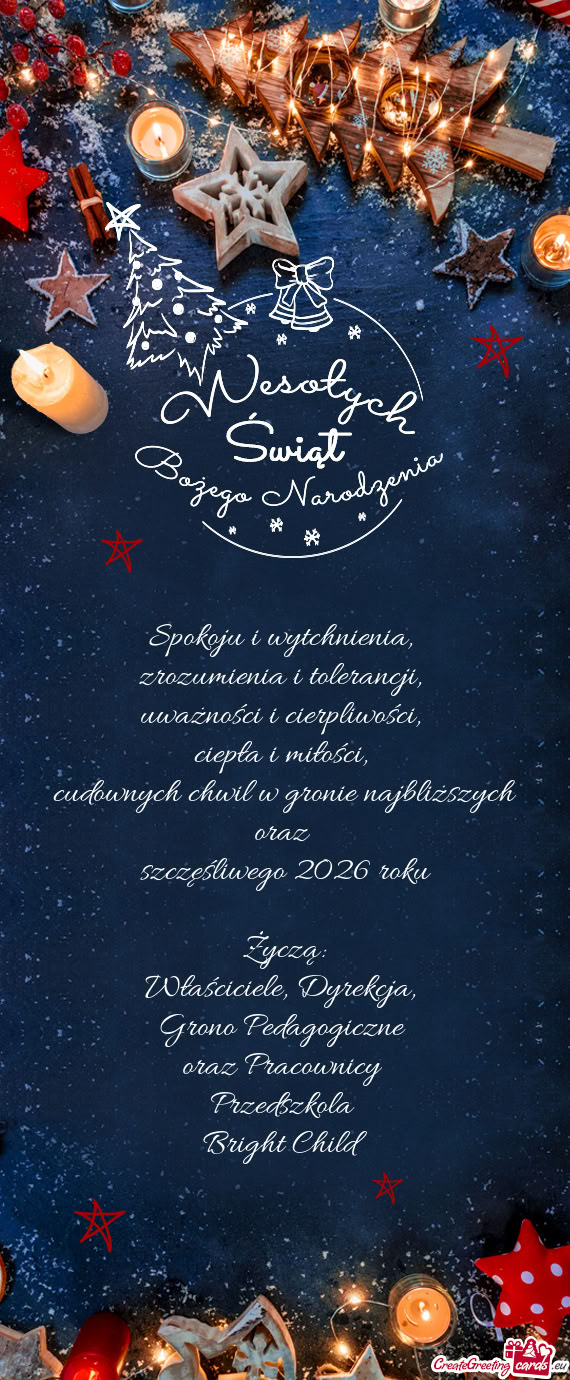 Zrozumienia i tolerancji