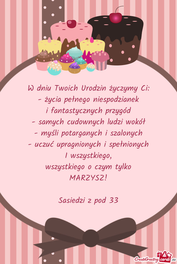 Życia pełnego niespodzianek