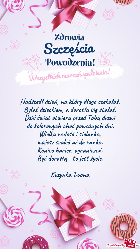 Życie. Kuzynka