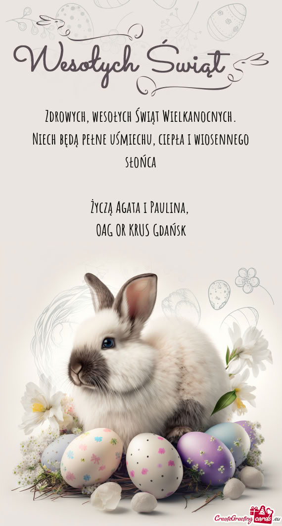 Życzą Agata i Paulina