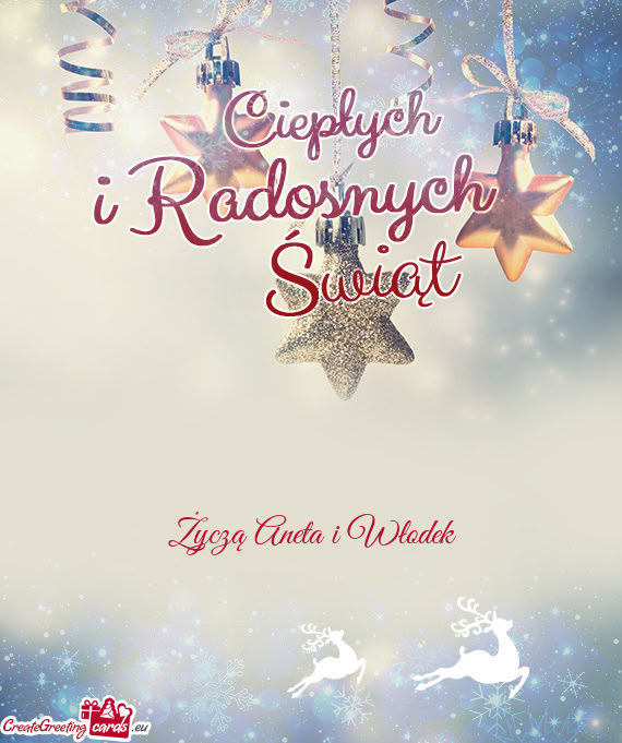 Życzą Aneta i Włodek