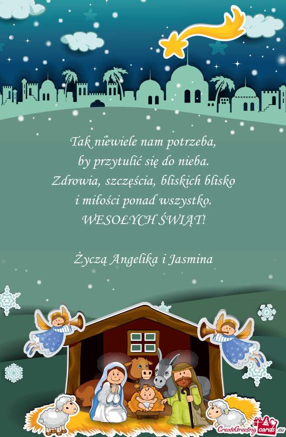 Życzą Angelika i Jasmina