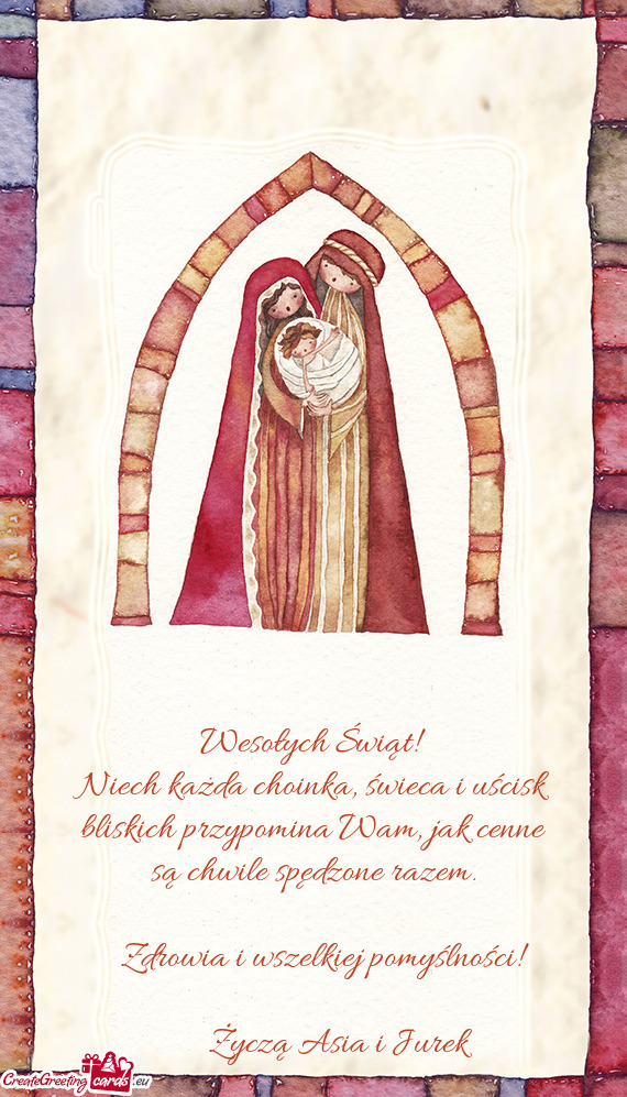 Życzą Asia i Jurek