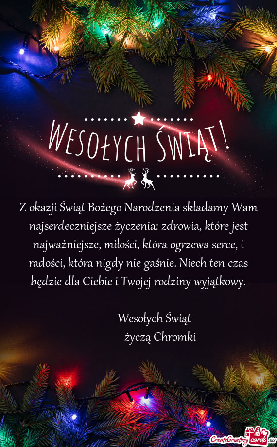 Życzą Chromki